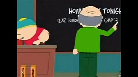 cartman poops on desk